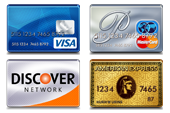 Visa MasterCard Discove American Express Accepted in 91501